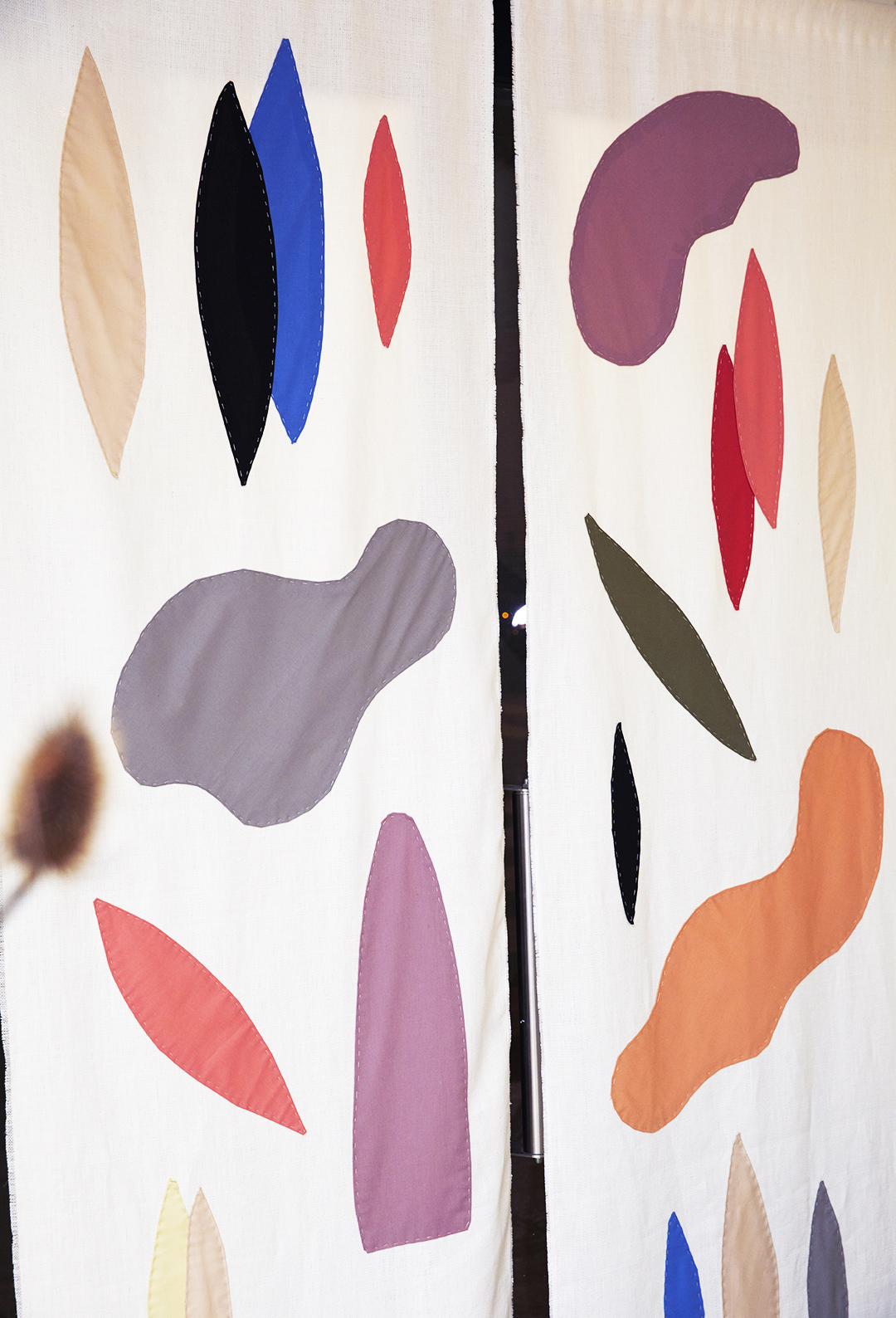 zoom rideaux Matisse
